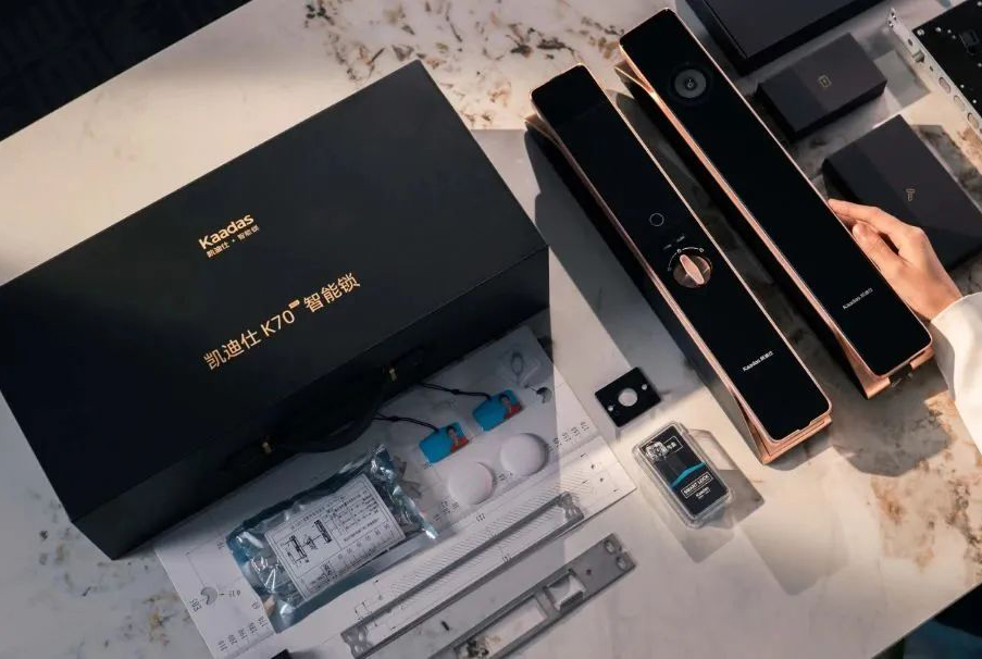 凱迪仕K70“千里眼”智能鎖新裝上市，科技與美學完美結合！